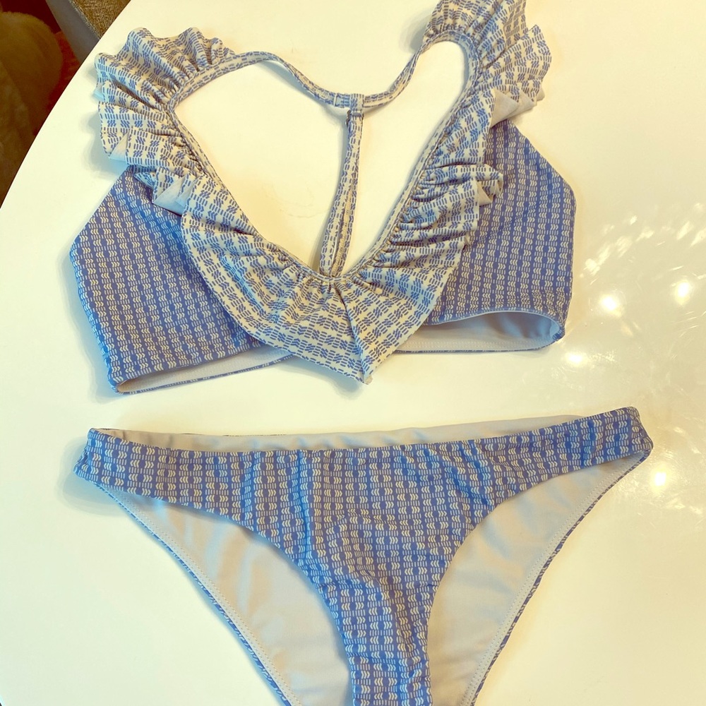 Tularosa Blue & White Bikini